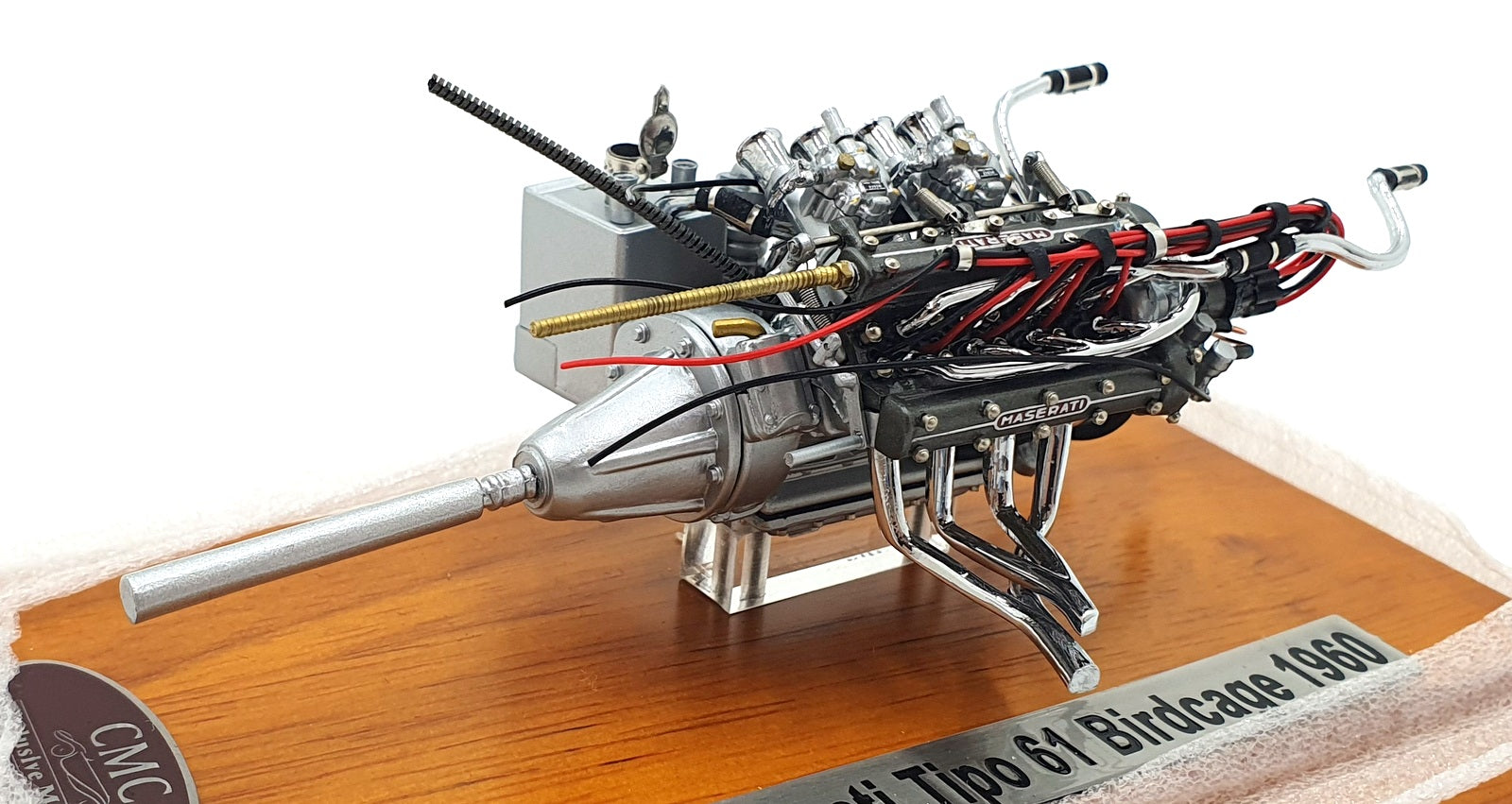 CMC 1/18 Scale M-126 - Maserati Tipo 61 1960 Birdcage Engine