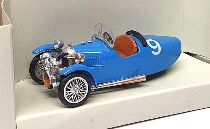 Brumm 1/43 Scale Diecast R3 - 1929 Darmont Cyclecar #9 - Blue