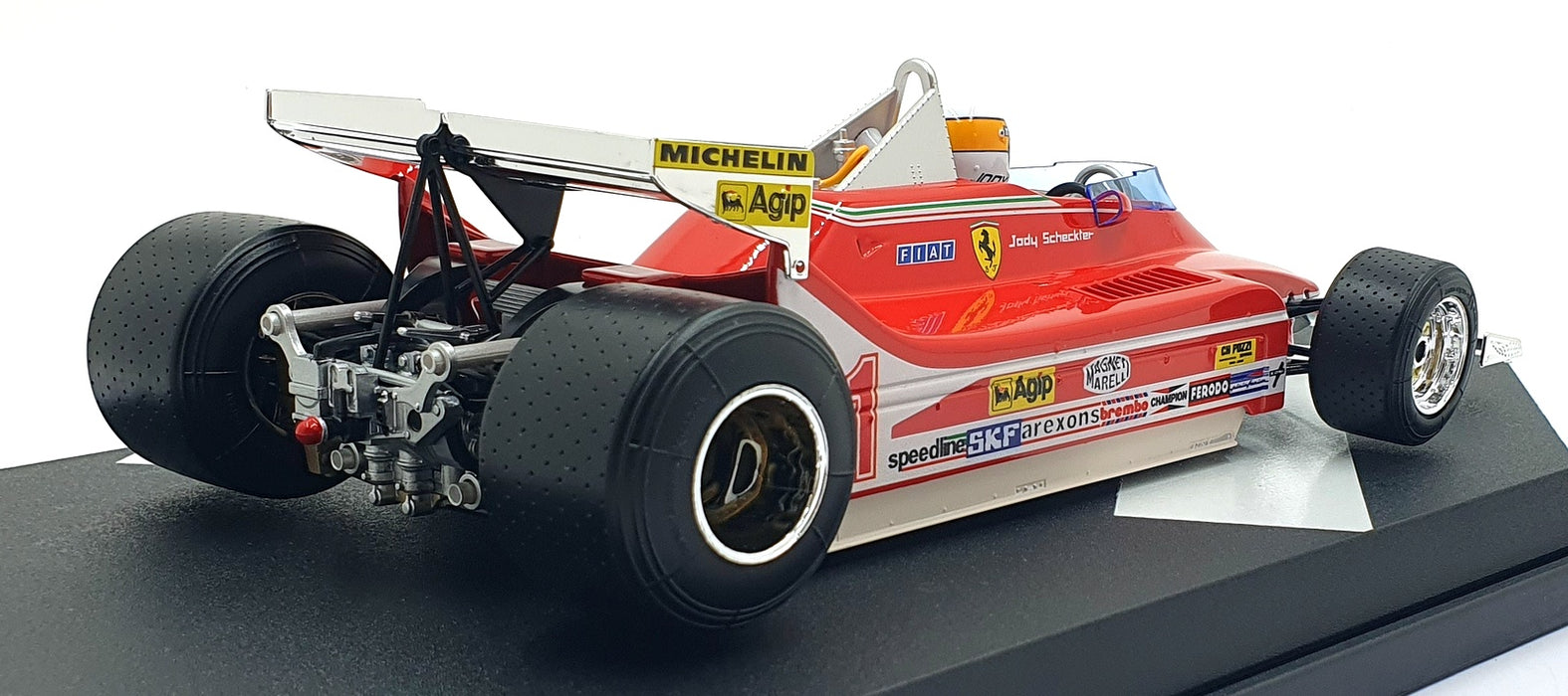 Burago 1/18 Scale Diecast 18-01545 Ferrari 312 T4 #11 1st Monaco '79 Scheckter