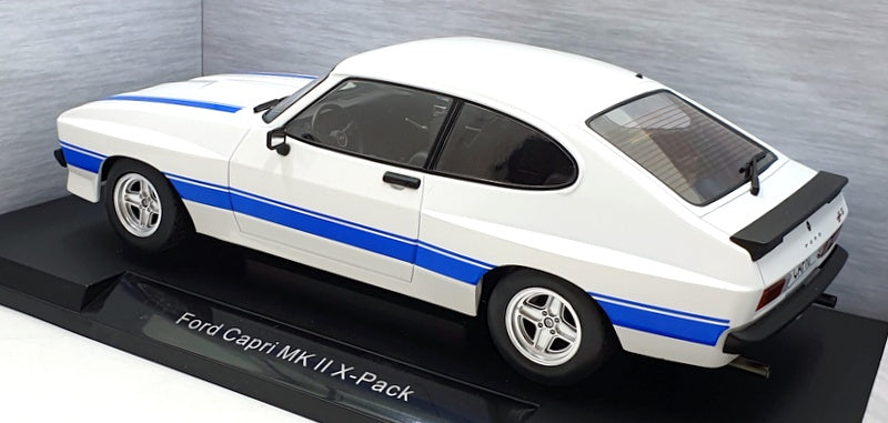 Model Car Group 1/18 Scale MCG18347 - Ford Capri MK II X-Pack - White