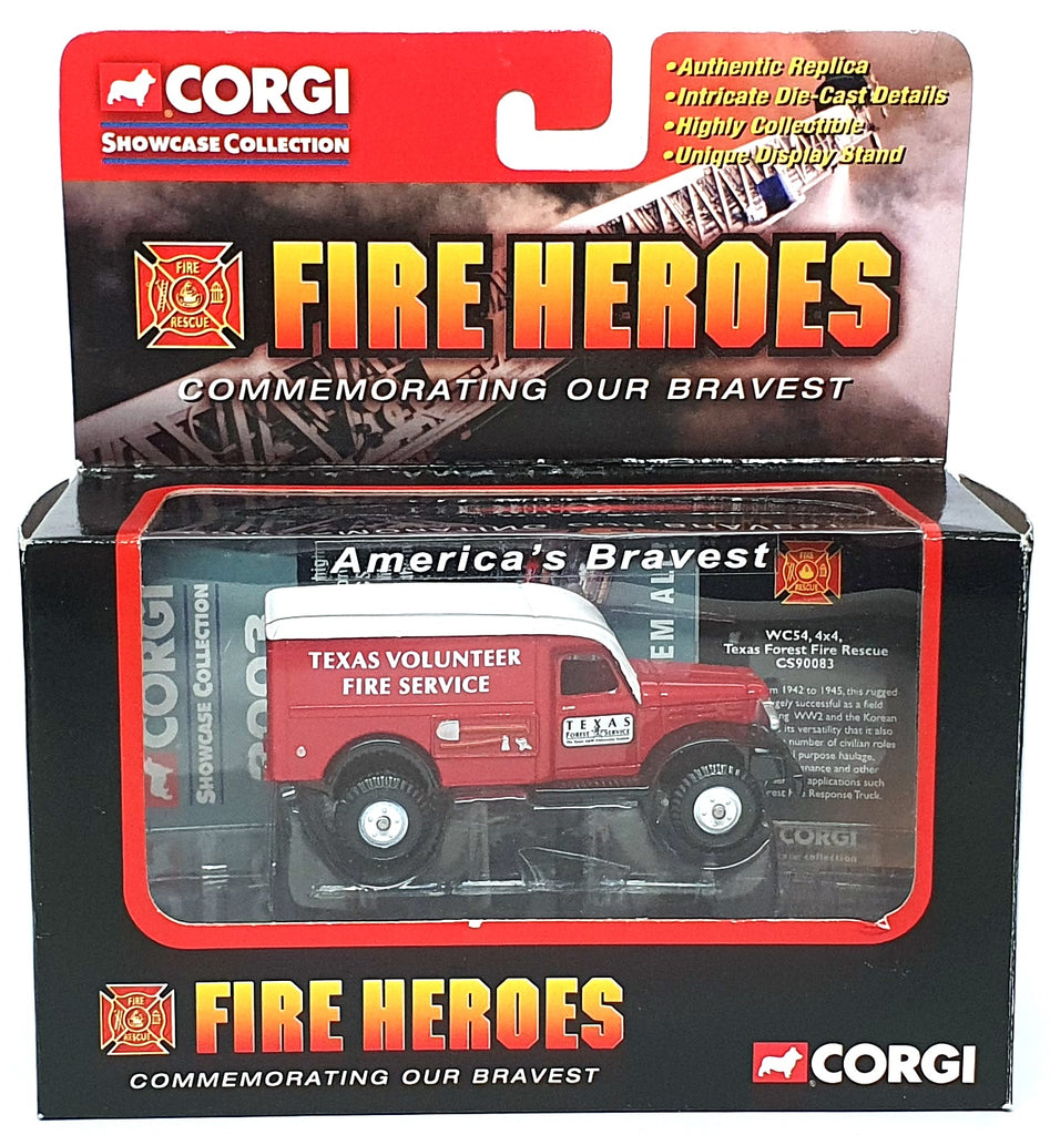 Corgi Diecast CS90083 - Dodge WC54 4×4 Texas Volunteer Forest Fire