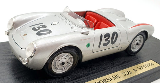 Maisto 1/18 Scale Diecast 31843 - Porsche 550 A Spyder 1955 #130 - Silver