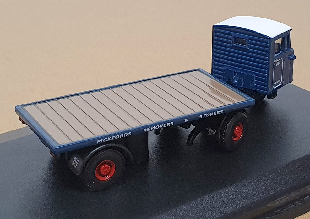 Oxford Diecast 1/76 Scale 76MH007 - Mechanical Horse Flatbed Trailer Pickfords