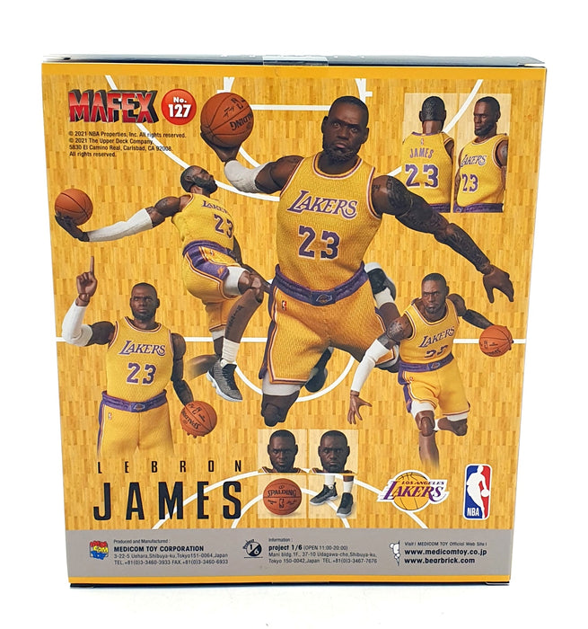Medicom Mafex 6 inch Figure no.127 - Lebron James Los Angeles Lakers #23