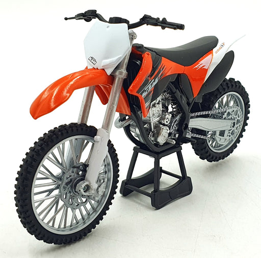NewRay 1/12 Scale 44093 - KTM 350 SX-F Motorbike - Orange/Black