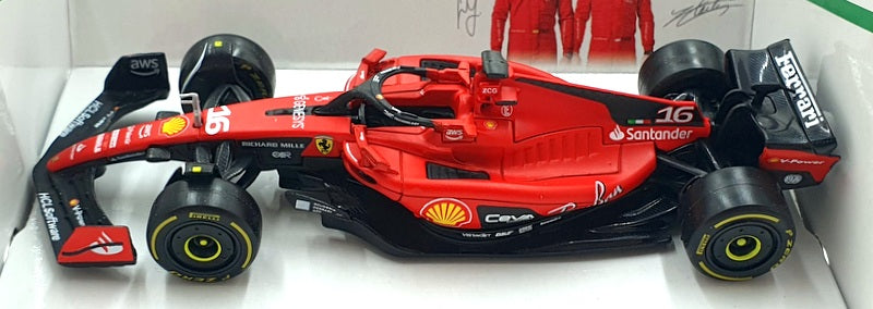 Burago 1/43 Scale 18-36836 - F1 Ferrari SF23 2023 #16 Charles Leclerc