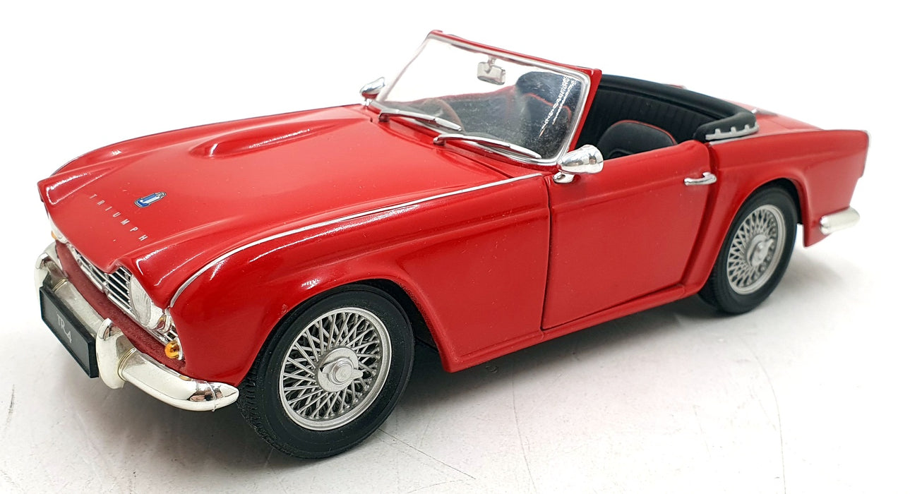 Jadi 1/18 Scale Diecast JM-98092 - Triumph TR4 - Signal Red