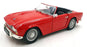 Jadi 1/18 Scale Diecast JM-98092 - Triumph TR4 - Signal Red