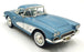 Ertl 1/18 Scale Diecast 14126N - 1961 Chevrolet Corvette - Blue/White