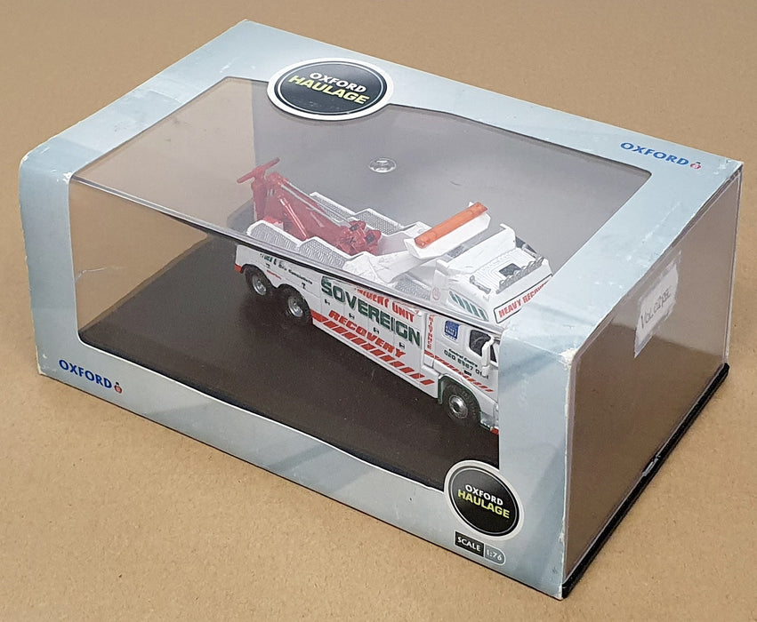 Oxford Diecast 1/76 Scale VOL02REC - Volvo Recovery Truck Sovereign - White