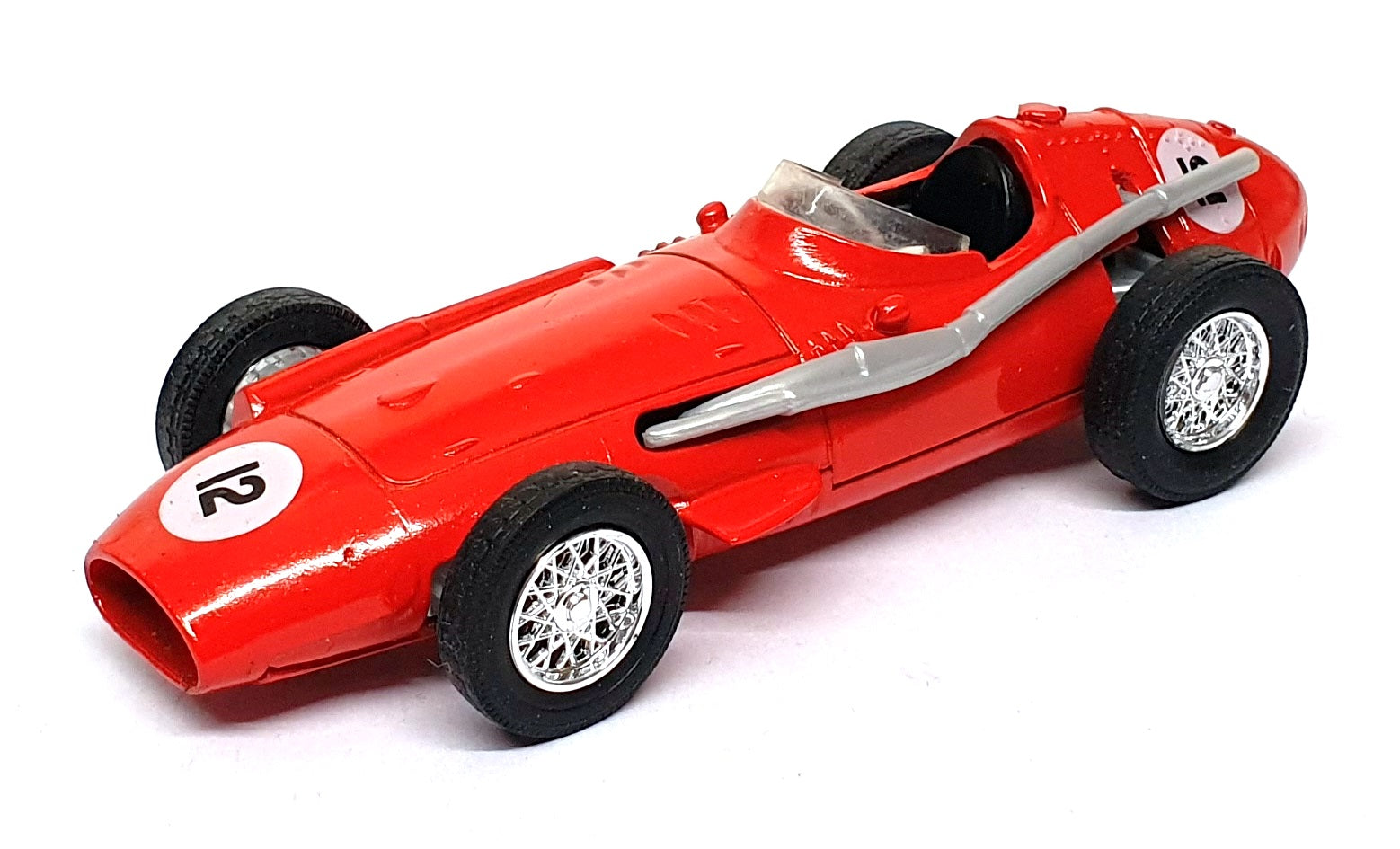 Matchbox Appx 10cm Long Y-10 - 1957 Maserati 250 Lightweight GP Race Car - Red
