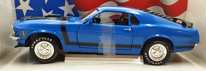 Ertl American Muscle 1/18 Scale Diecast 7325 1970 Boss Mustang with Shaker Hood