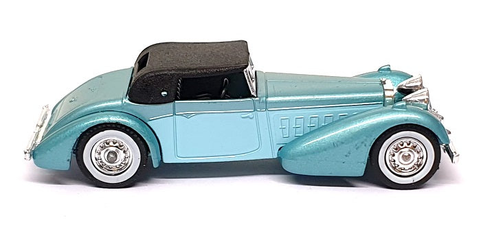 Matchbox Appx 10cm Long Y-17 - 1938 Hispano Suiza - 2-Tone Blue