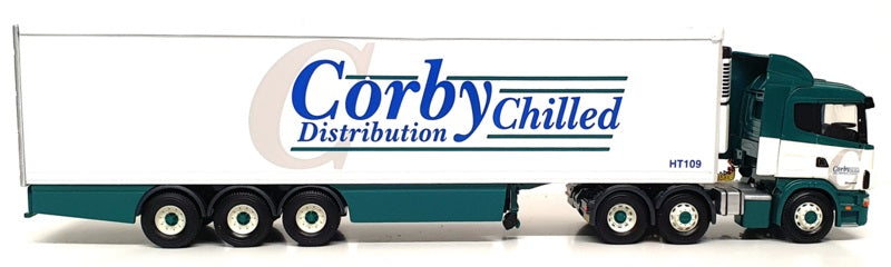 Corgi 1/50 Scale CC12216 - Scania Fridge Trailer (Corby Chilled Distribution)