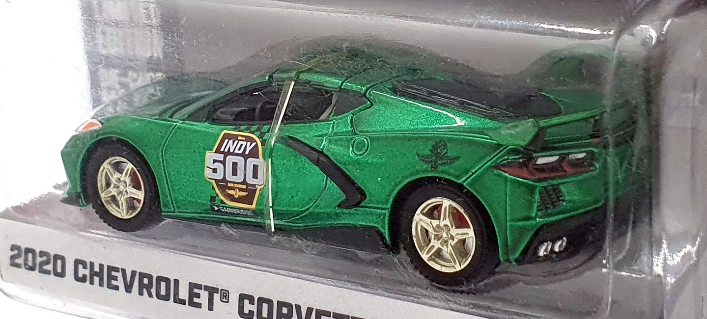 Greenlight 1/64 Scale 30227 - 2020 Chevrolet Corvette C8 Stingray - Met. Green