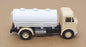 Base Toys 1/76 Scale AMT-01 - AEC Mercury Tanker Truck - Cream/White