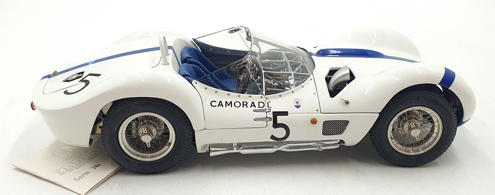 CMC 1/18 Scale Diecast M-047 - 1960 Maserati Tipo 61 Birdcage Nurburgring