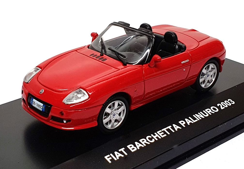Edison Giocattoli 1/43 Scale 803721 - 2003 Fiat Barchetta Palinuro - Red