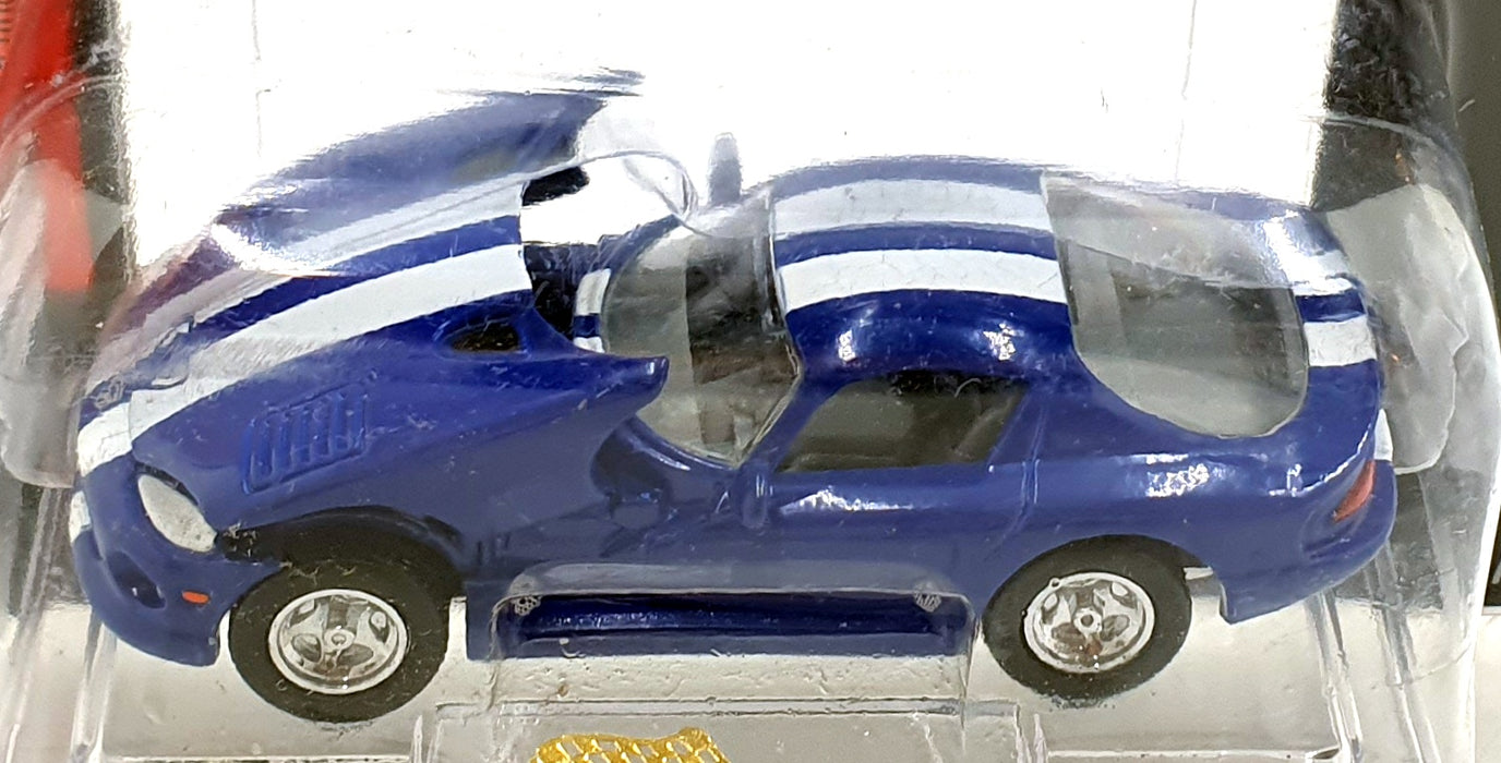 Racing Champions 1/55 Scale 08102 - 1996 Dodge Viper GTS - Blue