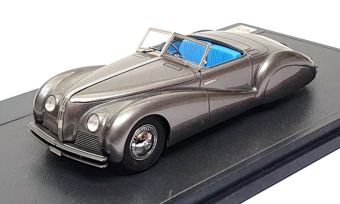 Matrix 1/43 Scale MX40102-021 - 1939 Alfa Romeo Tipo 256 Cabriolet - Met. Grey