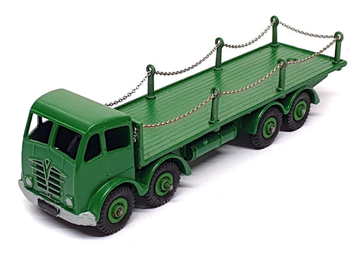 Dinky Toys 505 - Foden Flat Truck With Chains - Green REPAINT
