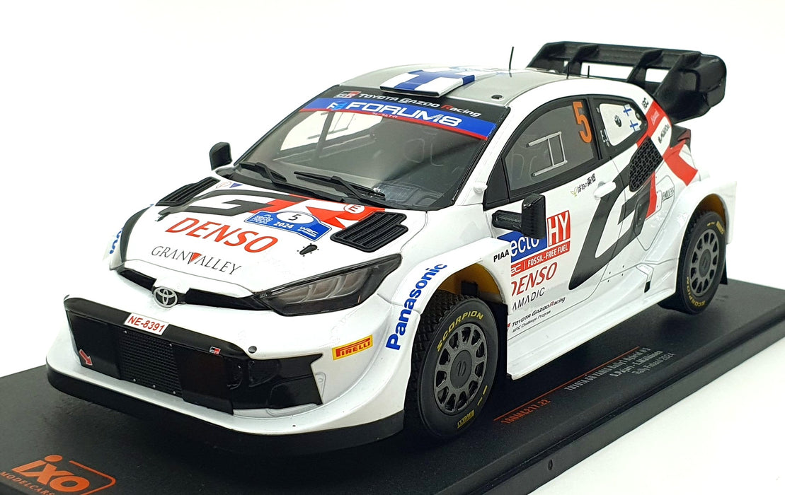 Ixo 1/18 Scale 18RMC217.22 - Toyota GR Yaris Rally1 Hybrid #5 Finland 2024