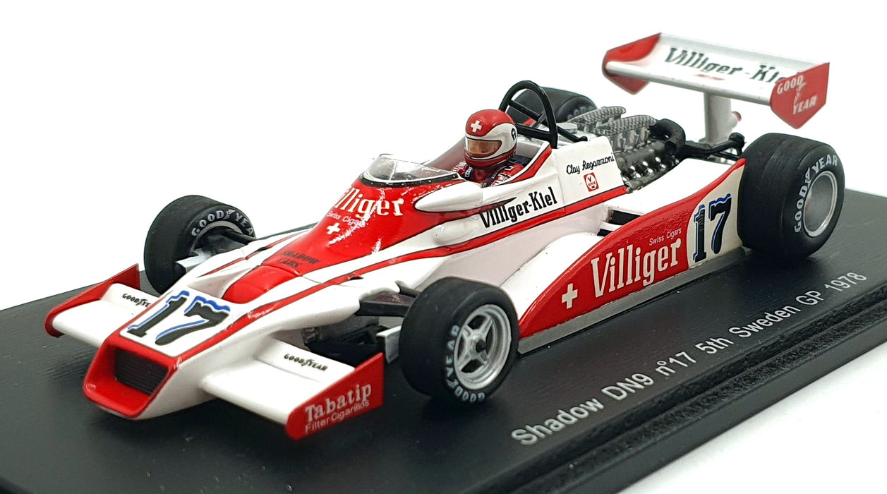 Spark 1/43 Scale S1693 - F1 Shadow DN9 #17 Sweden GP 1978