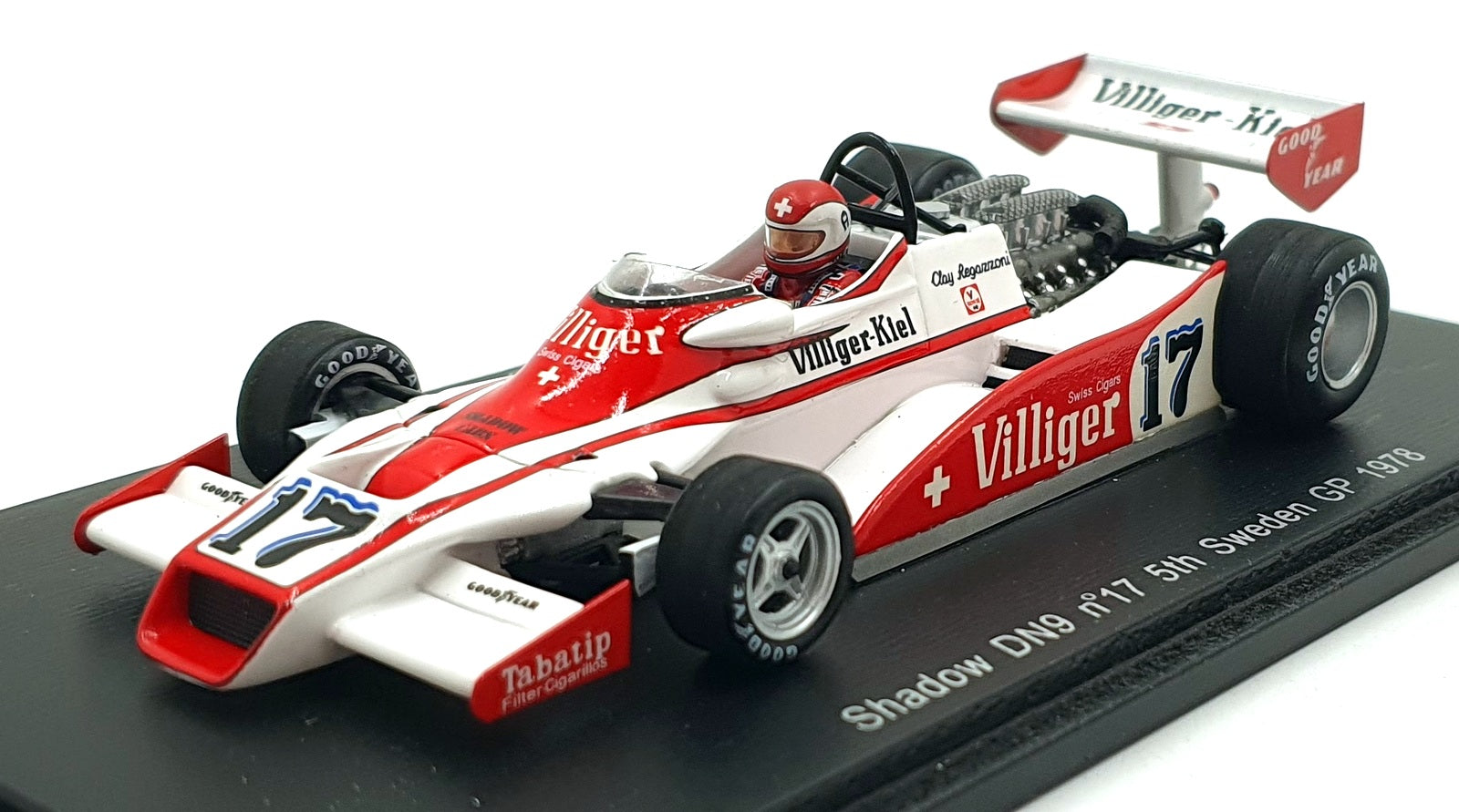 Spark 1/43 Scale S1693 - F1 Shadow DN9 #17 Sweden GP 1978
