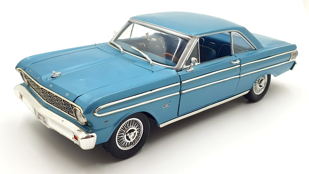 Road Signature 1/18 Scale Diecast 15126A - 1964 Ford Falcon - Met Blue