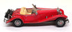 Franklin Mint 1/24 Scale 30126C - 1935 Mercedes Benz 500k Special Roadster - Red