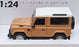 CMJ Diecast 1/24 Scale DC124DET - Land Rover Defender - Tan