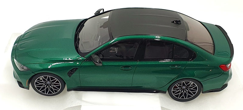 Top Speed 1/18 Scale Resin TS0396 - BMW M3 Competition G80 Isle of Man Green