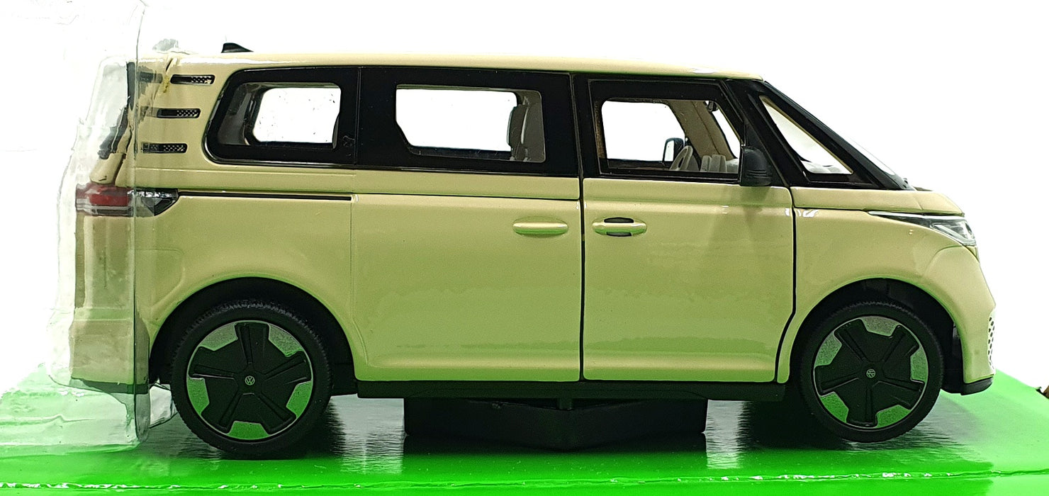 Welly NEX 1/27 Scale Diecast 24119DTW-CM - VW ID Buzz - Cream
