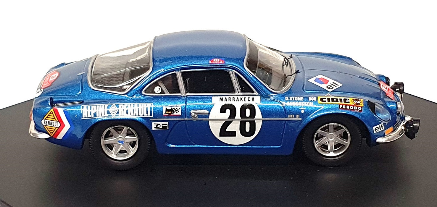 Trofeu 1/43 Scale 803 - Alpine Renault A110 1st #28 Monte Carlo 1971