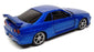 Tayumo 1/32 Scale Pull Back & Go 32115011 - Nissan GT-R34 V-Spec II - Blue