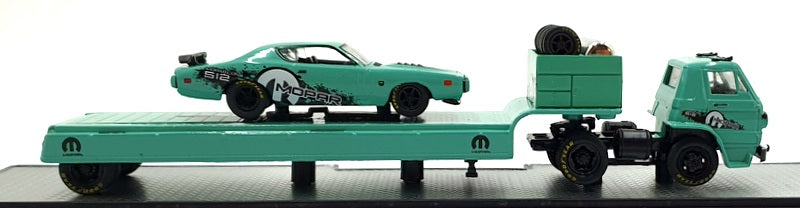 Castline M2 Machines 1/64 Scale DR55 '69 Dodge L600 & '71 Charger R/T HEMI
