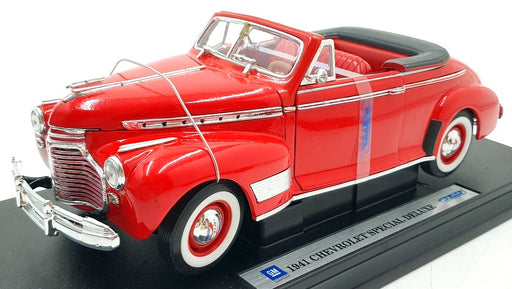 Welly 1/18 scale Diecast 9862W - 1941 Chevrolet Special Deluxe - Red