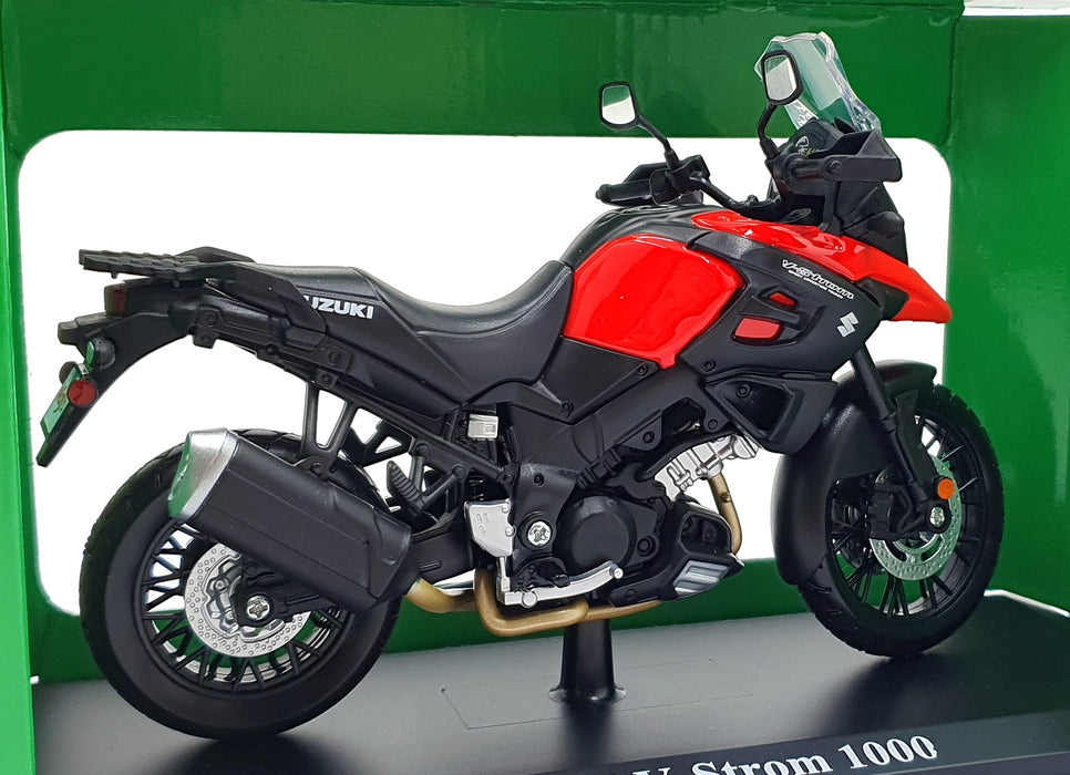 Maisto 1/12 Scale 32711 - Suzuki V-Strom 1000 - Black/Red