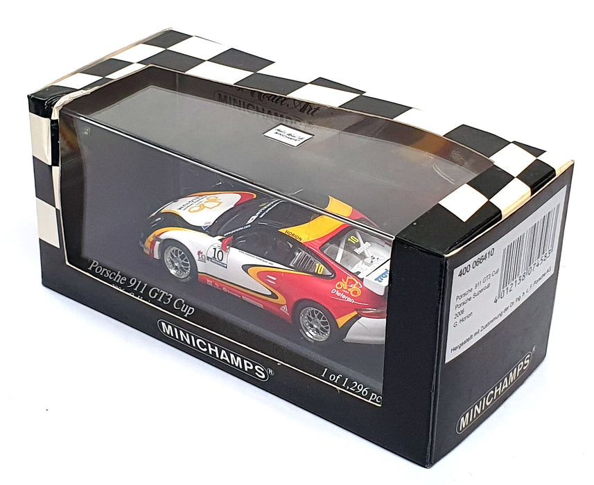 Minichamps 1/43 Scale 400 066410 - Porsche 911 GT3 Cup #10 Porsche Supercup 2006