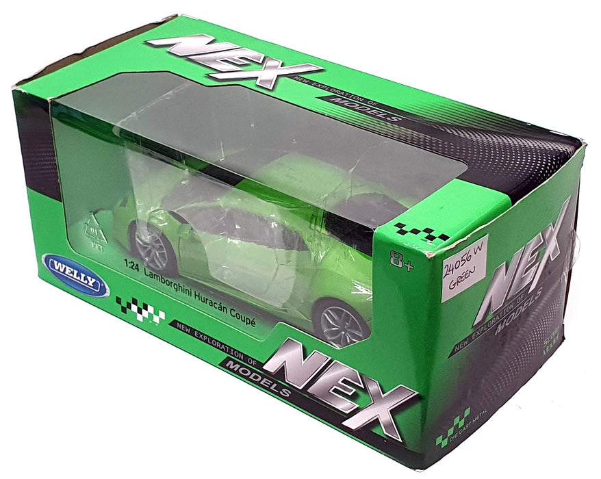 Welly NEX 1/24 Scale 24056W - Lamborghini Huracan Coupe - Green