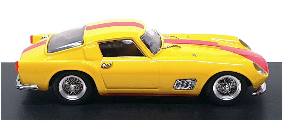 Bang 1/43 Scale 7289 - 1958 Ferrari 250 GT TDF Street - Yellow/Red