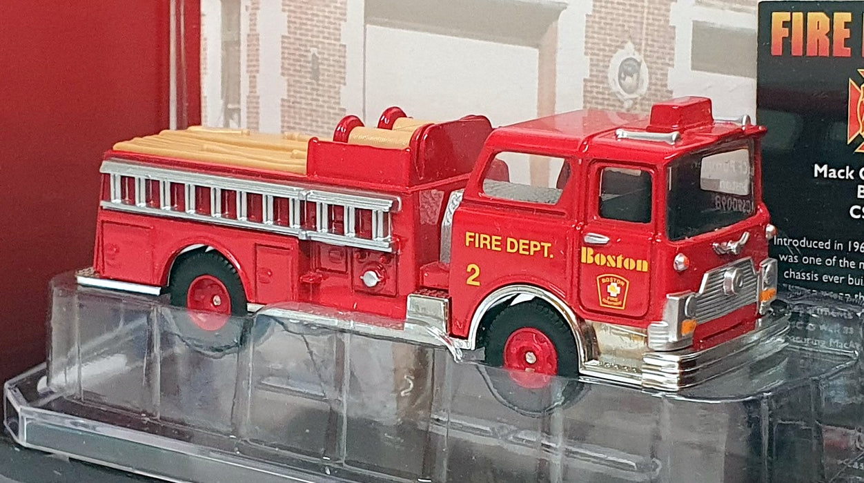 Corgi Diecast CS90098 - Mack CF Pumper Boston Fire Dept. - Red