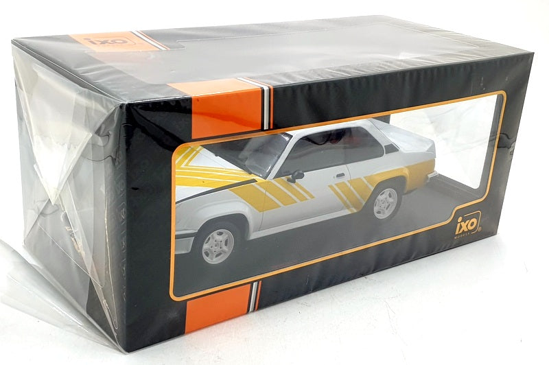 IXO Models 1/18 Scale Diecast 18CMC127 - Opel Ascona B 400 1982 - White