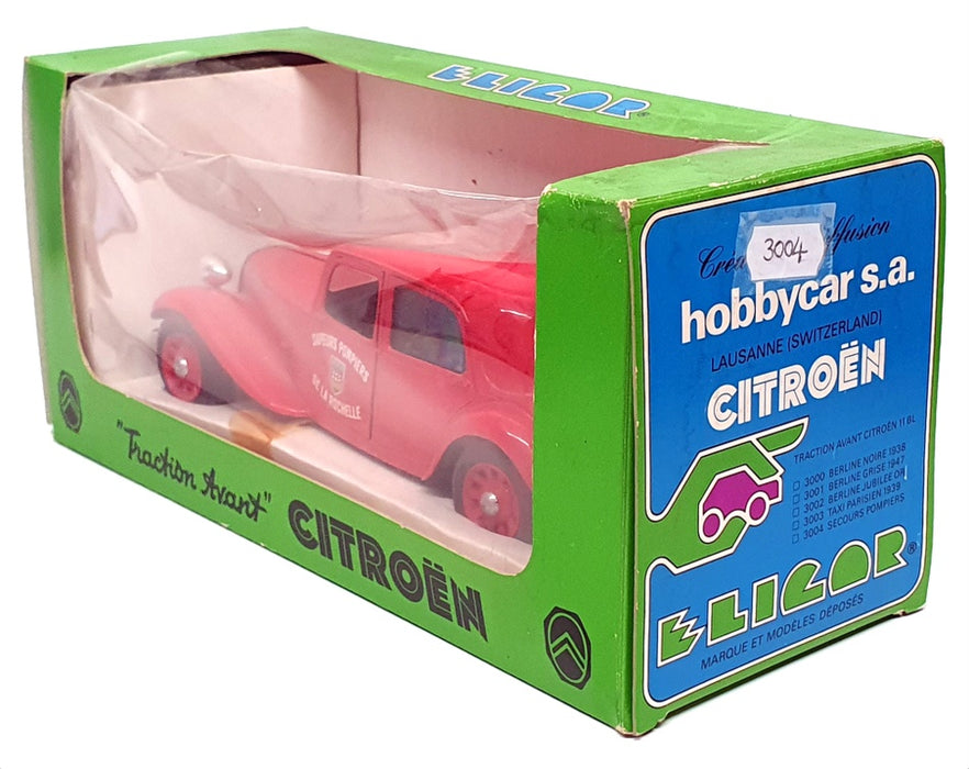 Eligor 1/20 Scale 3004 - Citroen Traction Sapeurs Pompiers Fire Car - Red