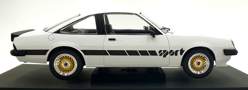 Model Car Group 1/18 Scale MCG18237 - Opel Manta B - White