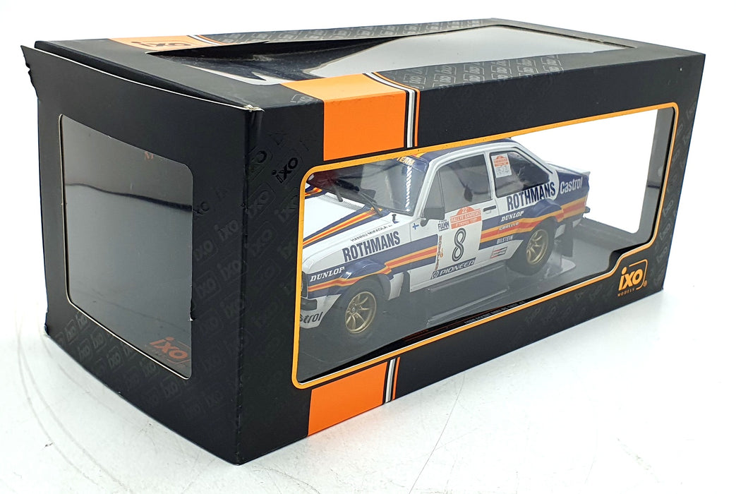 Ixo Models 1/18 Scale 18RMC037B - Ford Escort Mk2 RS 1800 San Remo Rally 1980 #8