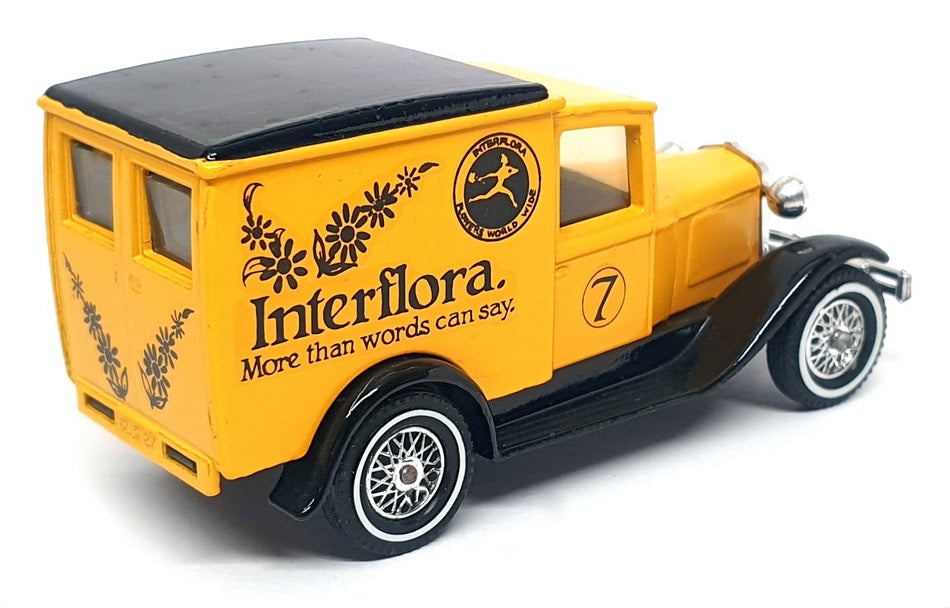 Matchbox Appx 9.5cm Long Y-22 - 1930 Ford A Van (Interflora) REWORKED