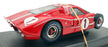Shelby Collectibles 1/18 Scale 01423 - 1967 Ford GT40 MK IV #1 - Red