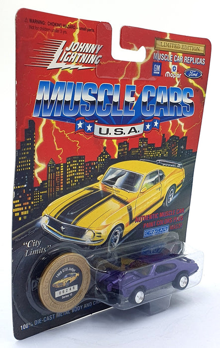 Johnny Lightning 1/64 Scale 200-200 - Muscle Cars 1969 Pontiac GTO Judge Purple