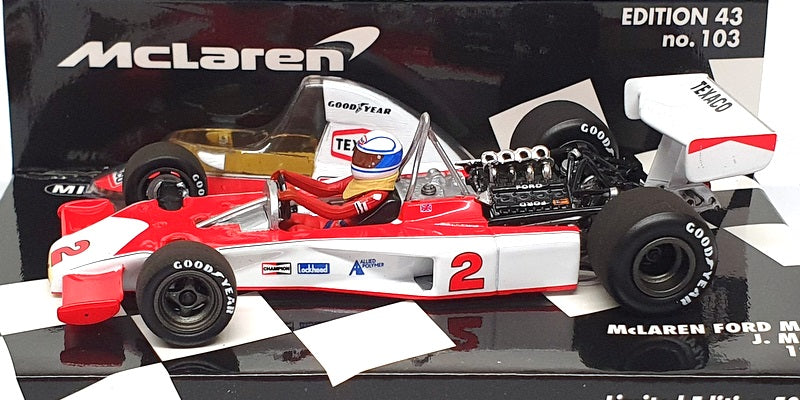 Minichamps 1/43 Scale 530 754302 - F1 McLaren Ford M23 J. Mass 1975